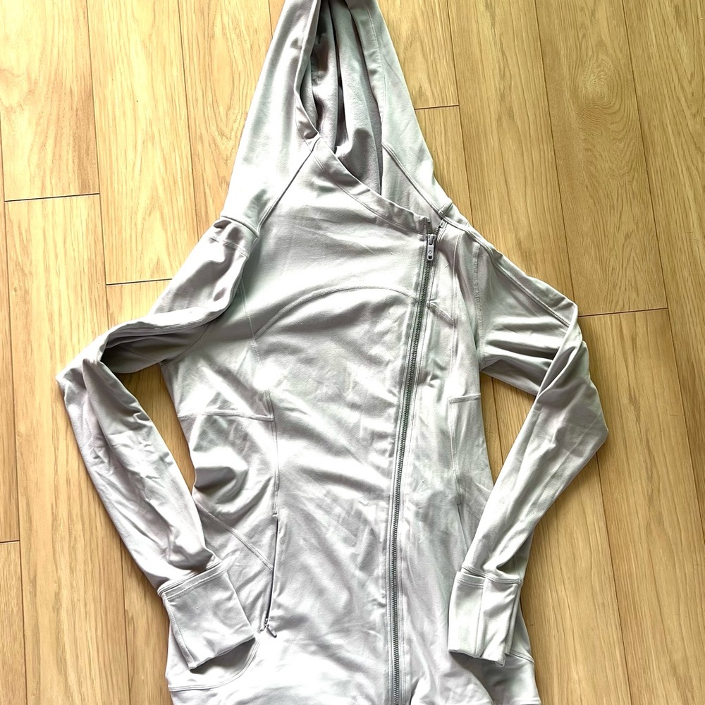 Light purple Lululemon zip up hoodie